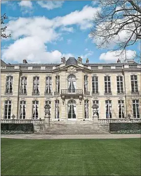  ??  ?? Les jardins de Matignon, à Paris, seront ouverts à tous samedi et dimanche.