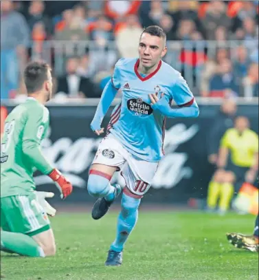  ??  ?? LEYENDA. Iago Aspas se encuentra entre los mejores goleadores de la historia del Celta.