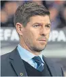  ??  ?? Steven Gerrard: Made two changes to the team beaten by Livingston.