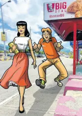  ??  ?? Archie is no match for Veronica. Lewis draws the chase in Liguanea.