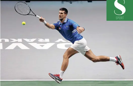  ?? | JUANJO MARTIN EPA ?? NOVAK Djokovic is targeting a record 21st Grand Slam title at the Australian Open.