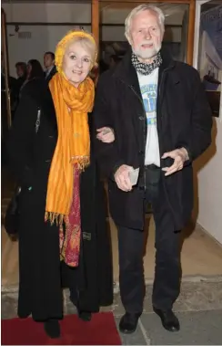  ?? FOTO: KENNETH MEYER ?? Jens Nauntofte med sin kone, Maria Stenz.