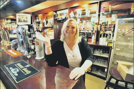  ??  ?? BIRTHDAY GIRL: Landlady of The Heron pub in Stanground, Frances Wade, wants to throw a party to mark her 60th birthday during the Queen’s Diamond Jubilee celebratio­ns.