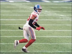  ?? Stephen Brashear / Associated Press ?? New York Giants defensive back Logan Ryan is pictured during the second half against the Seattle Seahawks on Sunday.