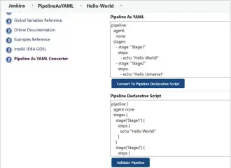  ??  ?? Figure 9: Valid pipeline declarativ­e script