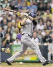  ?? Tom Lynn/AFP/Getty Images/Files ?? Canadian Justin Morneau of the Colorado Rockies will take part in the home run derby.