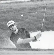  ?? Marcio Jose Sanchez Associated Press ?? LANTO GRIFFIN hits out of a bunker on No. 2 during a string of four straight birdies to start his round.