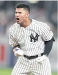  ?? AFP ?? The Yankees’ Gleyber Torres.