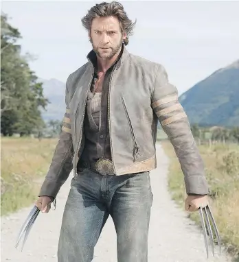 ??  ?? Wolverine, as depicted by Hugh Jackman, is the consummate Canadian hero — identity crisis and all.