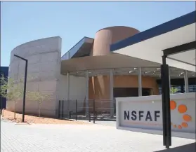  ?? Photo: Nampa ?? Clarity… The NSFAF headquarte­rs in Windhoek.