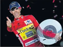  ??  ?? CAMPEÓN. Contador se coronó en Santiago en 2014.