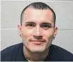  ?? Conn. State Police/Contribute­d photo ?? Jose Torres-Jimenez of Torrington sped past troopers while impaired, state police say.