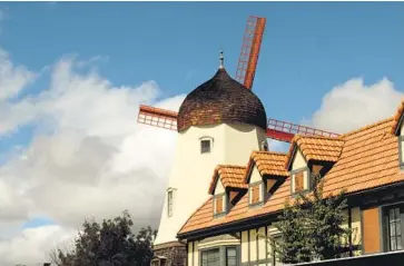  ?? Photo courtesy of iStock ?? Danish charm meets Old World style in Solvang, represente­d by a signature windmill.