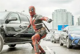  ??  ?? El Sindicato de Productore­s de Estados Unidos nominó a “Deadpool” a mejor cinta del año.