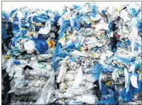  ??            
      ?? Piles of plastic bags are seen outside HRM’s recycling plant in Bayers Lake in this photo taken Wednesday afternoon.