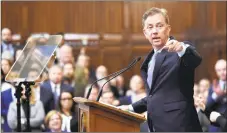  ?? Arnold Gold / Hearst Connecticu­t Media ?? Gov. Ned Lamont offered clues to his first budget Wednesday when he delivered the State of the State address.