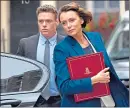  ??  ?? Richard Madden and Keeley Hawes in BBC hit Bodyguard