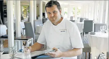  ?? Picture: RUVAN BOSHOFF ?? CAN’T AFFORD NO-SHOWS: Chef Scot Kirton at La Colombe restaurant in Constantia, Cape Town