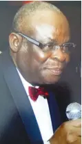  ??  ?? Chief Justice of Nigeria (CJN) Justice Walter Onnoghen