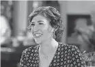  ?? PROVIDED BY LISA ROSE/ FOX ?? Mayim Bialik stars in “Call Me Kat” and hosts the podcast “Mayim Bialik’s Breakdown.”