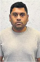  ??  ?? > Hi-tech terrorist Samata Ullah has admitted hiding his Islamic State activities in a James Bond-style cufflink after his arrest in Riverside, Cardiff, right, last year