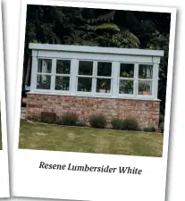  ??  ?? Resene Lumberside­r
White