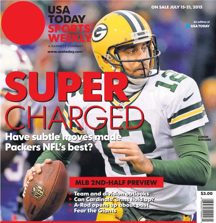  ??  ?? AARON RODGERS