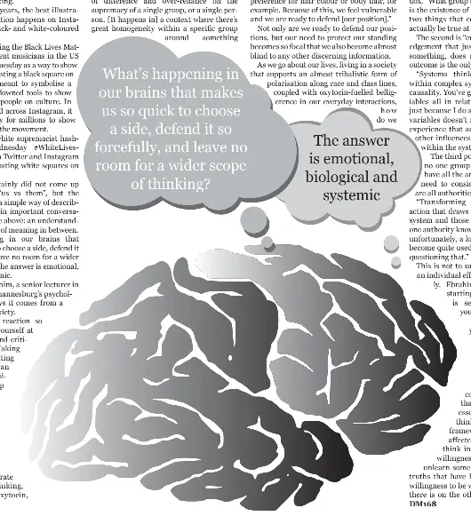 How Fear Anxiety And The Love Hormone Separate Us Pressreader