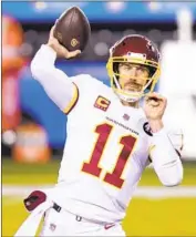  ?? Chris Szagola Associated Press ?? WASHINGTON’S Alex Smith is the comeback player of the year after returning from a serious injury.