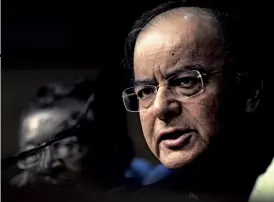  ??  ?? PATIENCE WORN THIN Defence minister Arun Jaitley