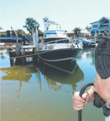  ??  ?? Gold Coast freelance boat skipper and All Coast Charters and Boats owner Tony Morris pictured at