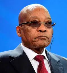  ??  ?? ALL THE PRESIDENT’S MIEN: Jacob Zuma is well known for his antipathy towards urban black intellectu­als