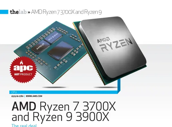 AMD RYZEN 7 3700X & RYZEN 9 3900X - PressReader