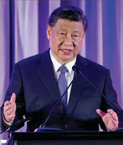  ?? REUTERS ?? El presidente de China, Xi Jinping.