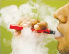  ?? REUTERS ?? Provincial health officer Bonnie Henry says vaping is “quickly emerging as a significan­t public-health issue.”
