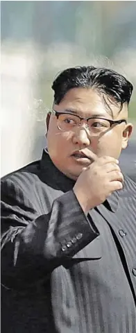  ?? BILD: SN/AP ?? Diktator Kim Jong Un.