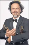  ??  ?? ALEJANDRO G INARRITU: Scooped award for best director.