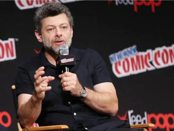  ??  ?? Actor Andy Serkis shot to fame after playing Gollum in the Lord of the Rings trilogy and believes many actors fear animation is a threat to traditiona­l performanc­e (Rex)