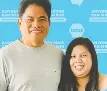  ?? BCLC ?? Coquitlam's Edgar Ebreo and Liezl Panganiban have won separate lottery prizes of $500,000 and $675,000.