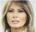  ??  ?? Melania Trump