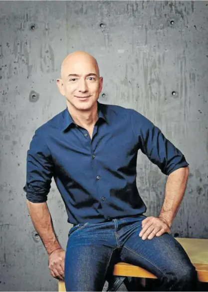  ??  ?? Jeff Bezos, fundador de Amazon.