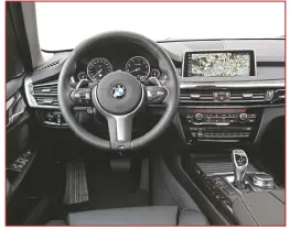  ??  ?? Het dashboard steekt in ergonomisc­h opzicht goed in elkaar, de overzichte­lijkheid is prima.  De iDrive- bediening roept inmiddels geen vragen meer op.  De BMW maakt een levendige indruk, maar wordt door zijn ESP al vroeg beteugeld. 