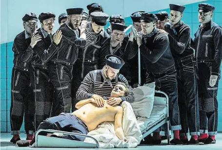  ?? Inscenace oper Benjamina Brittena patří v posledních dvaceti letech k významným počinům. Billy Budd není výjimkou. FOTO PATRIK BORECKÝ ?? Mimořádná událost.