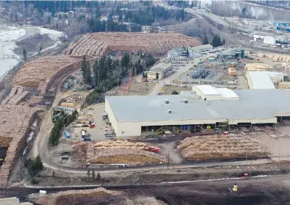  ?? WEST FRASER TIMBER CO. LTD. ?? Quesnel is one of the small B.C. towns struggling to maintain its population. Such communitie­s could benefit from incentives for immigrants to move to them, while such measures would also reduce the pressures on large cities.