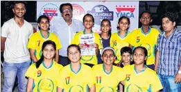  ??  ?? Winning team 360 Life Changer (Girls U-16).