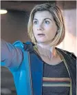  ??  ?? Jodie Whittaker as TV time lord Doctor Who.