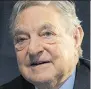  ??  ?? George Soros