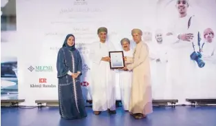  ??  ?? NOBLE CAUSE: The function was held in the presence of Saud bin Harib Al Zadjali, the chairman of Muscat Municipali­ty.