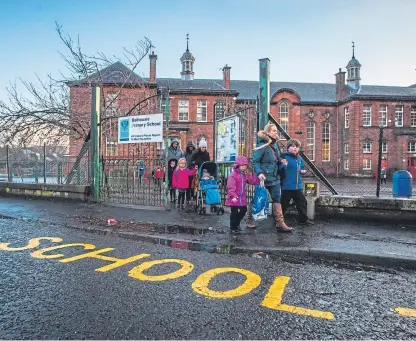  ?? Picture: Steve MacDougall. ?? The school is to be closed after officials finalised the decision.