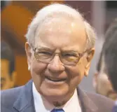  ??  ?? Warren Buffet - Archives